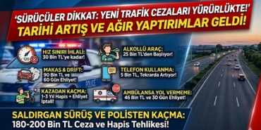 2026 trafik cezaları