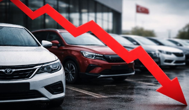 otomotiv düşüş